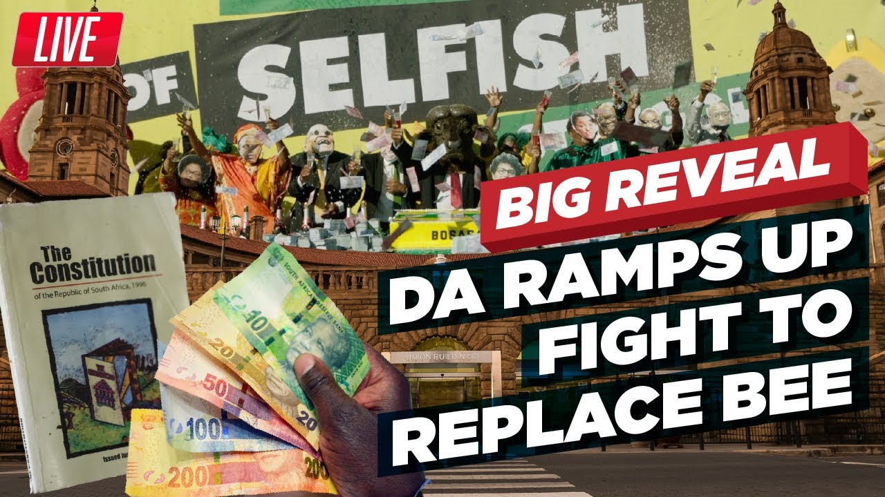 DA bold step in the fight to replace BEE and end poverty