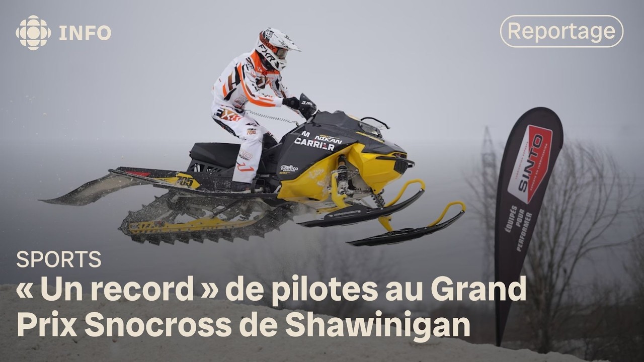 Le Grand Prix Snocross de Shawinigan bat un record historique de participation au Québec