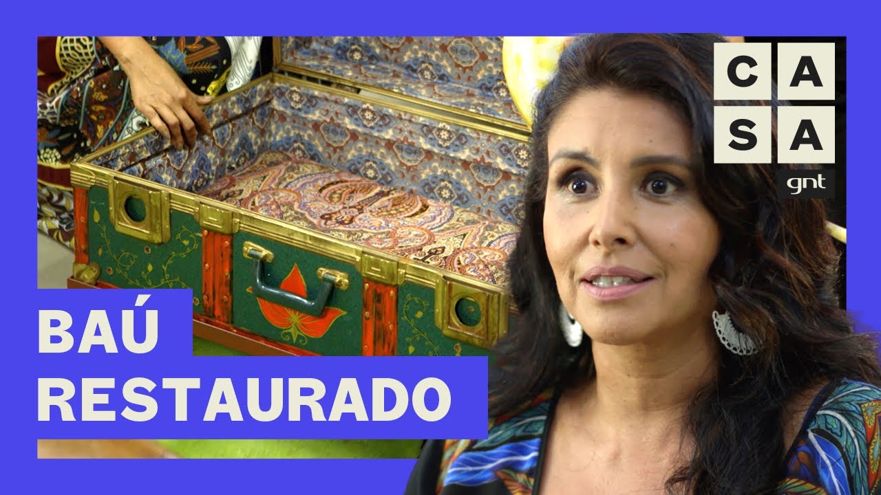 Restauração de BAÚ cria caixa de transporte para serpentes | Antes e Depois | Admirável Móvel Novo