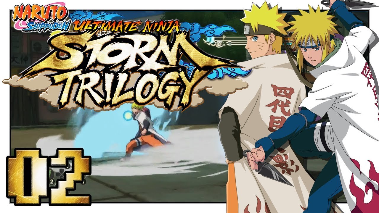 Naruto Ninja Storm Trilogy - Getting Tossed Around! - Part 2 - 2 Player