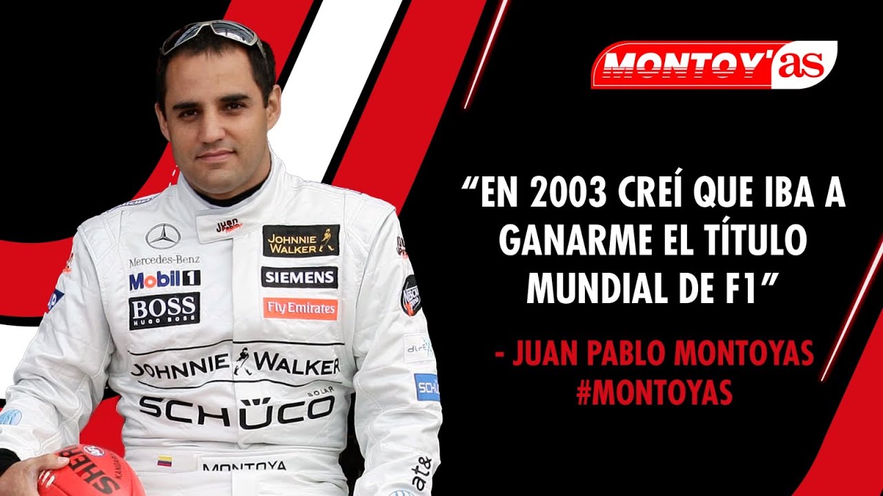 “En 2003 creí que iba a ganarme el título mundial de F1” Juan Pablo Montoya #MontoyAS