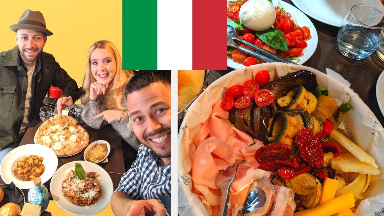 Elle VEUT TOUT MANGER dans ce resto italien! Buffet à volonté? - VLOG #914