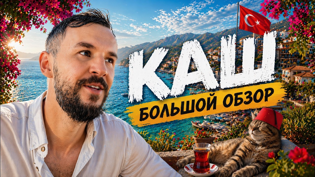 Каш - райский уголок в Турции! Большой обзор: Капуташ, Демре, Кекова, Патара. Турция 2026 🇹🇷