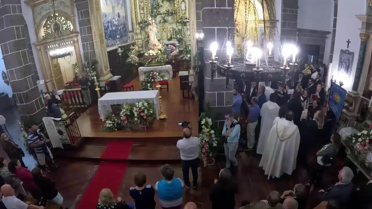 Festas de Nª Srª do Rosário Cidade Lagoa saudação ao Santissimo Sacramento...