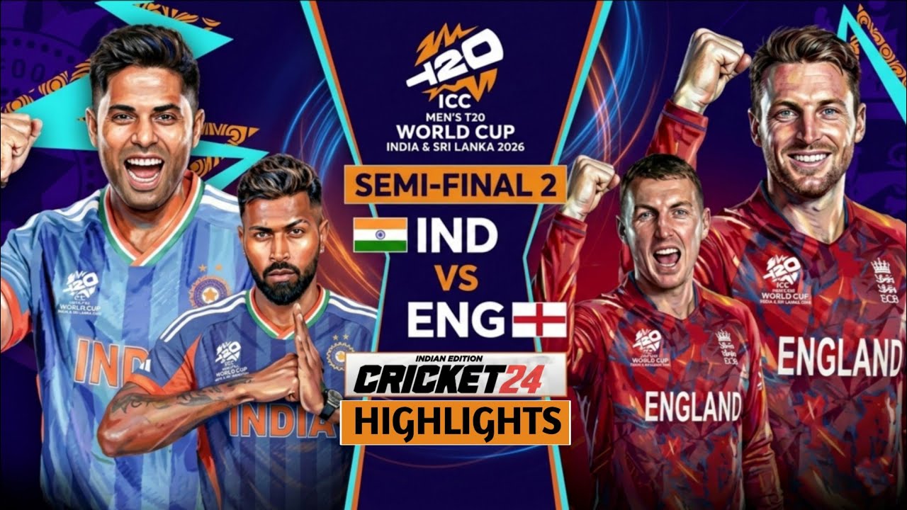 ROAD TO THE FINAL!India vs England 2ndSemi-Final | T20 World Cup 2026