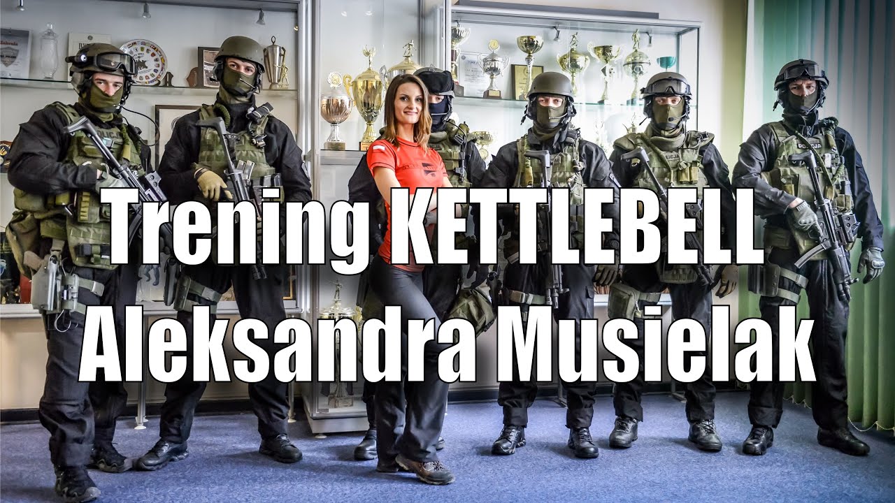 Trening KETTLEBELL z Aleksandrą Musielak. Pierwszy program treningowy.