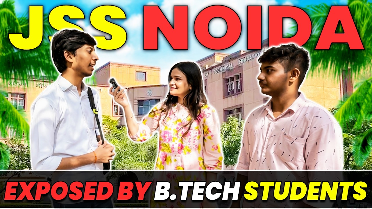 JSS Noida BTech Honest Student Review 🤯 | Fees, Hostel & Campus Life | Admission Process & Placement