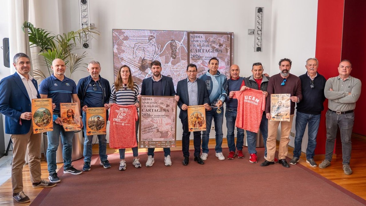 La Media Maratón de Cartagena bate récord de participación con 2.800 inscritos y la posibilidad ...