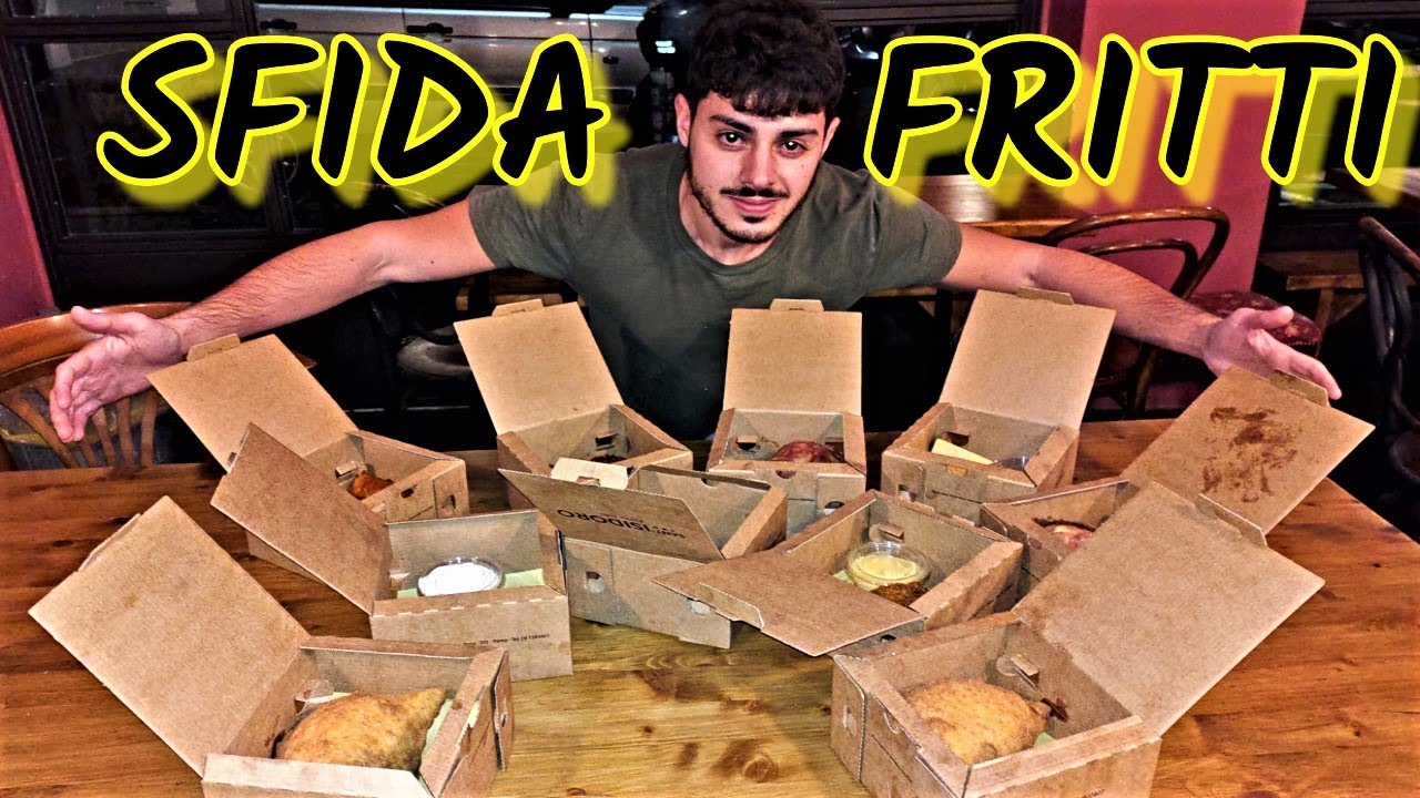 MAN VS FOOD: mangio TUTTI i 17 FRITTI della pizzeria gourmet al Gazometro (Sant'Isidoro)