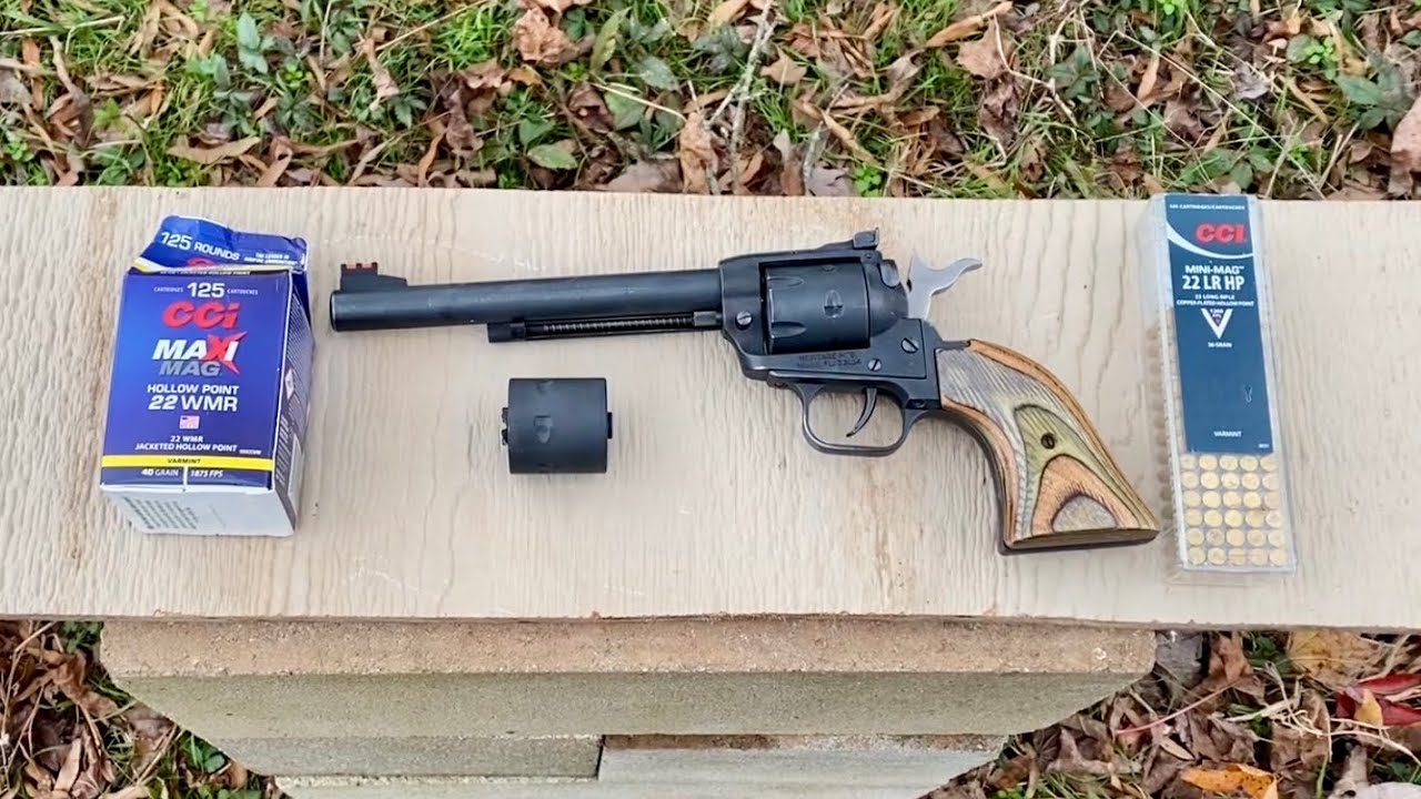 22LR vs 22 Mag, Heritage Rough Rider Revolver, Ballistic Gel