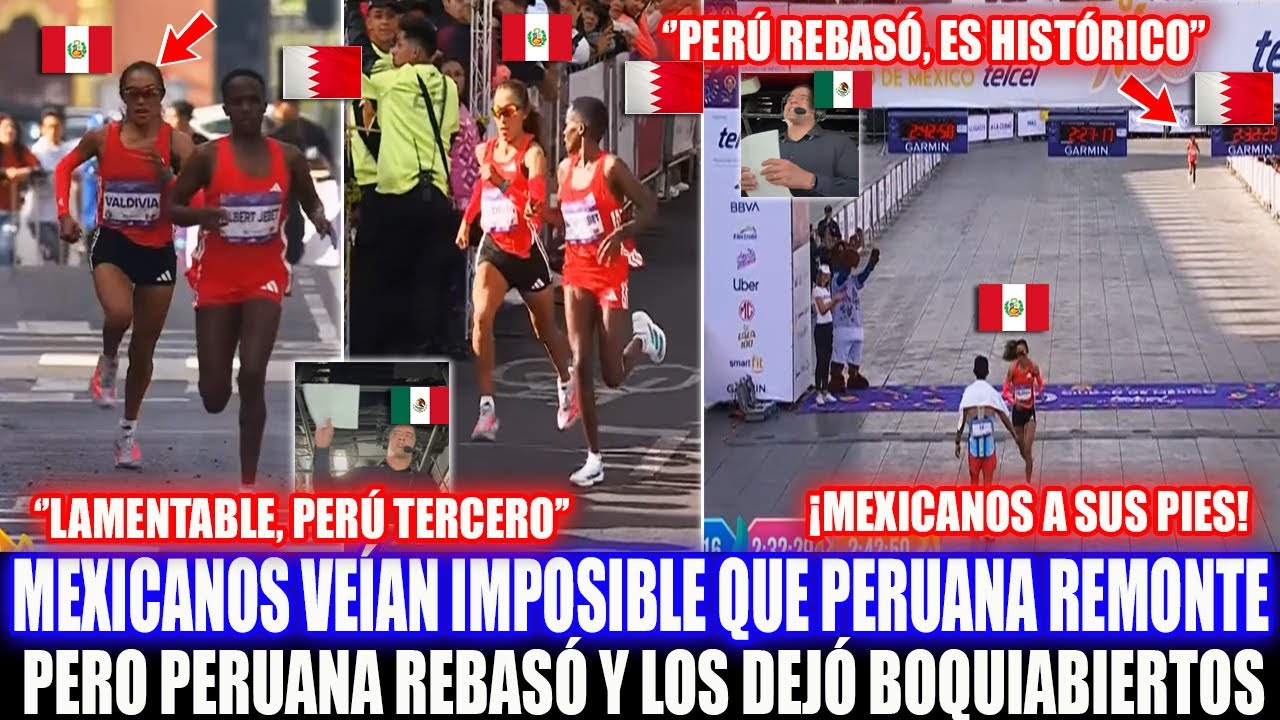 MÉXICANOS VEÍAN IMPOSIBLE QUE PERUANA REMONTE PERO LOS DEJÓ BOQUIABIERTOS TRAS REMONTAR Y GANAR! HOY