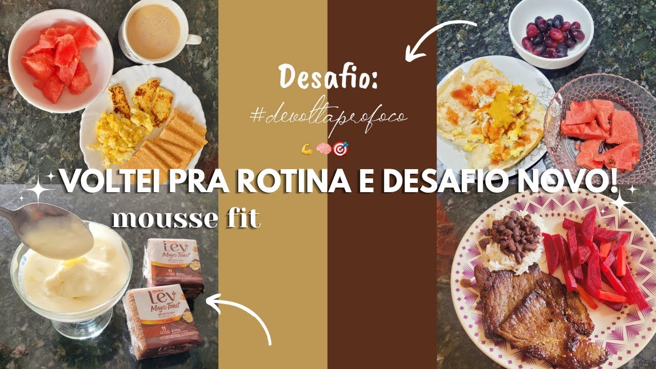 VOLTANDO A ROTINA PARA EMAGRECER APÓS ENGORDAR! O primeiro DESAFIO do ano já começou!