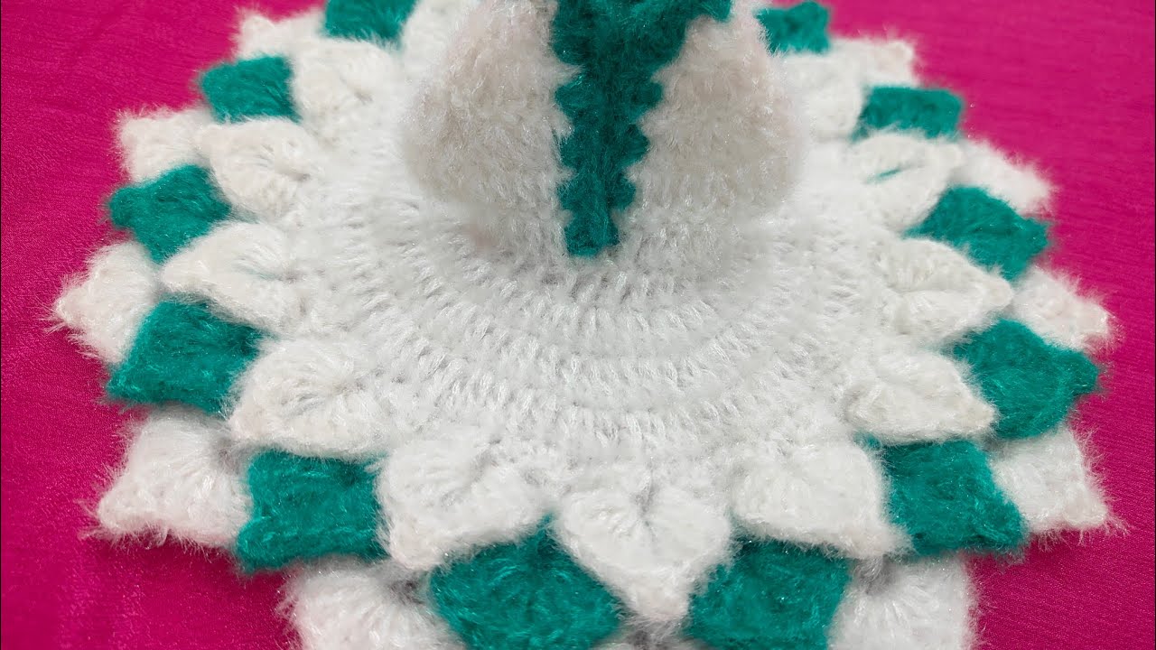 Woollen dress for laddu gopal ll 3 se 4 no winter dress #laddugopalposhak #new #knitting #
