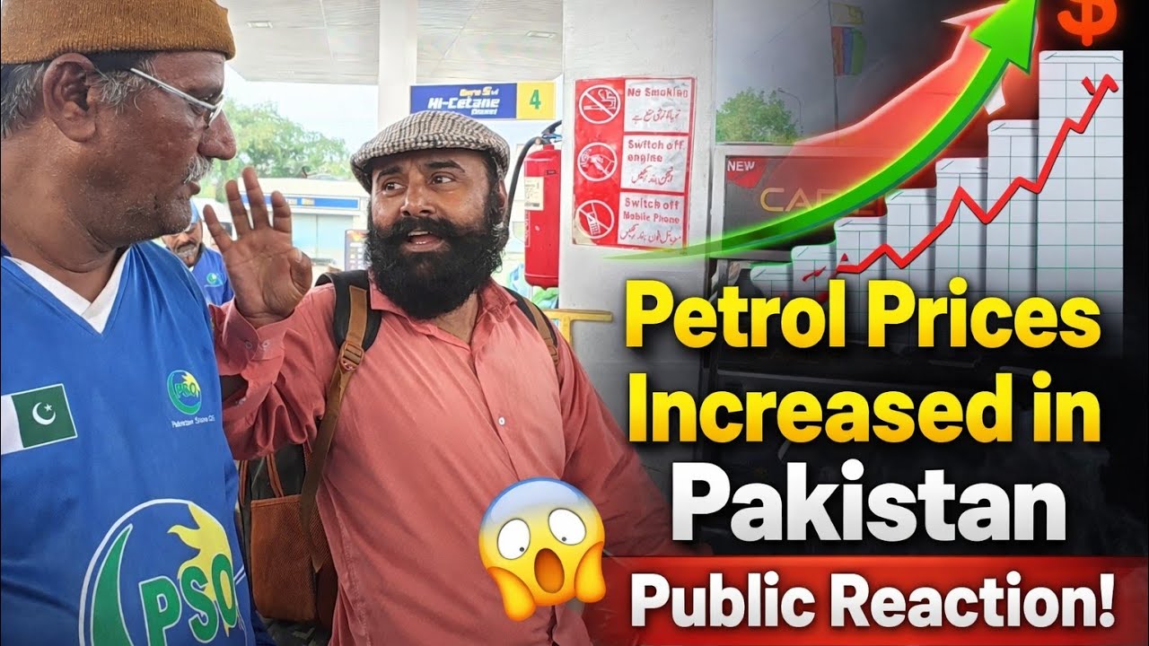 Petrol prices increased in Pakistan due to war of America and Iran shortage of petroleum and crises 