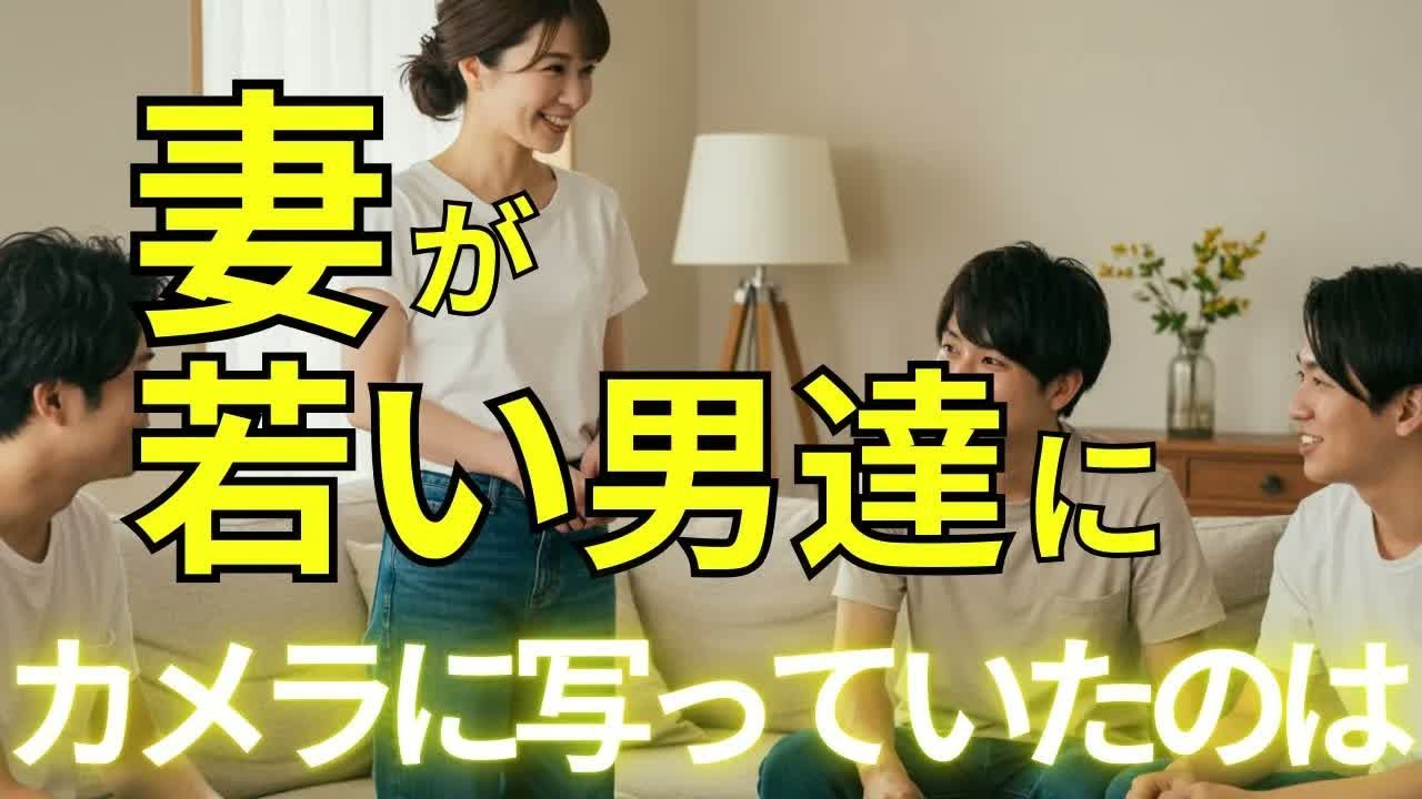 妻が若い男達に   カメラに写っていたのは【朗読・小説】