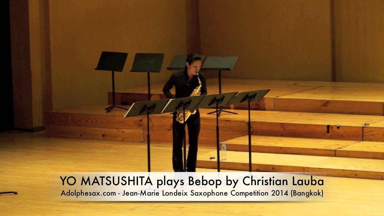 YO MATSUSHITA plays Bebop by Christian Lauba