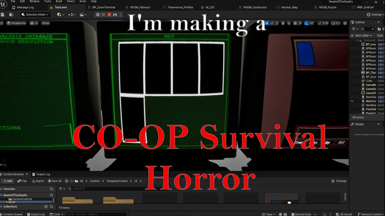 I'm making a Co-op Horror Game (2/2)