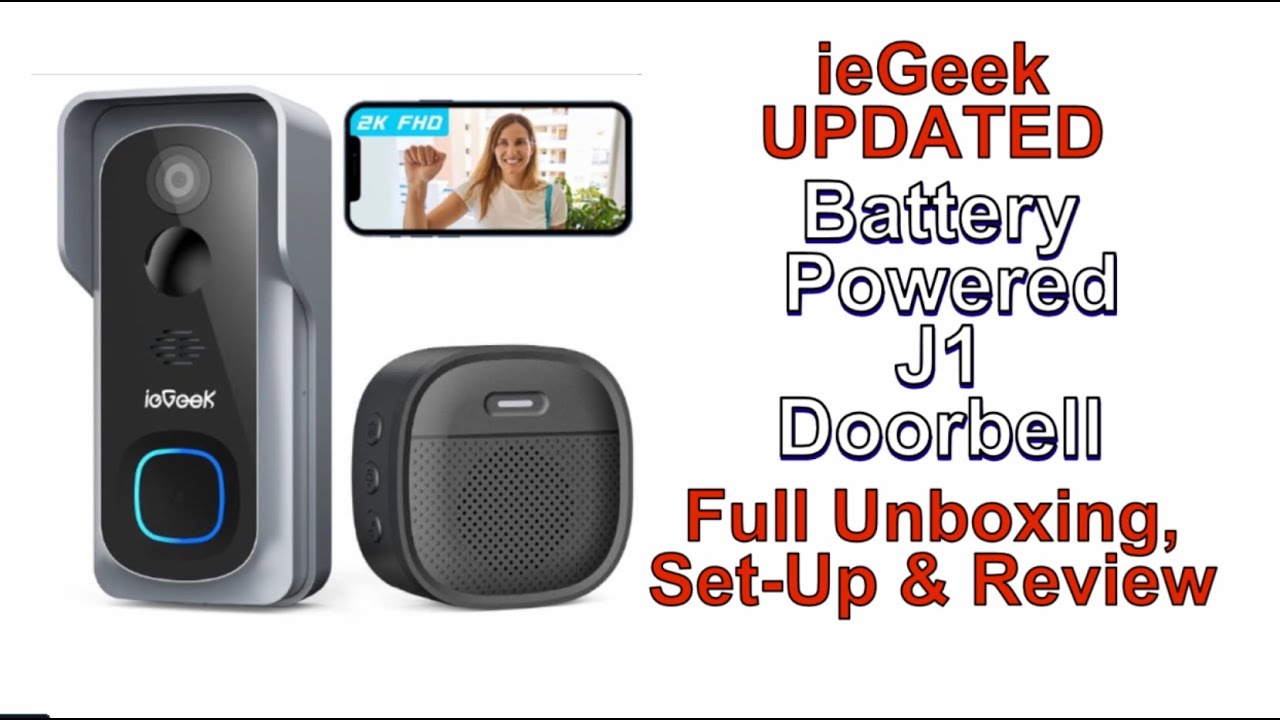 ieGeek updated doorbell full review