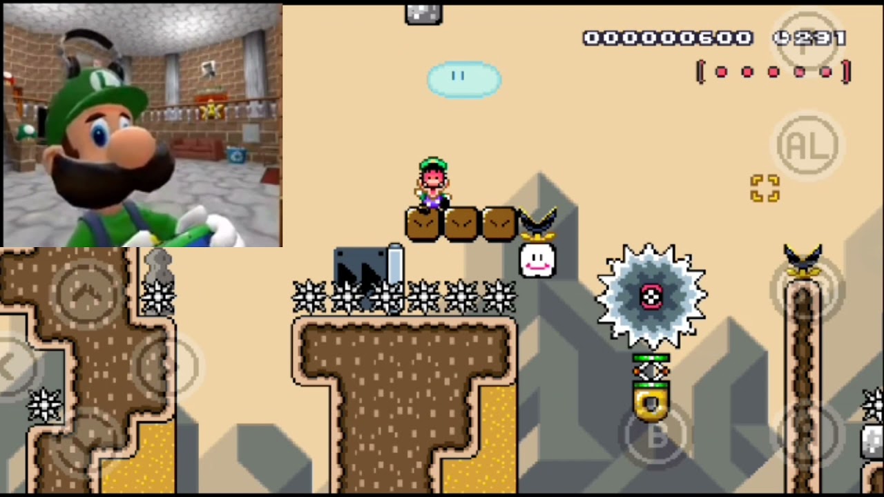 Luigi jogando SUPER MARIO MAKER world engine|fazes impossível|