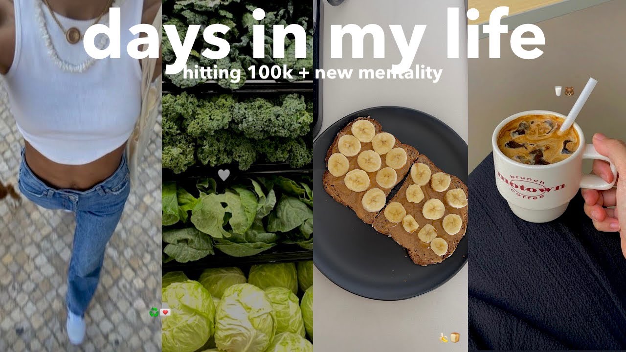 DAYS IN MY LIFE: hitting 100k + living life like a simulation + mini haul🧚🏻 🥐