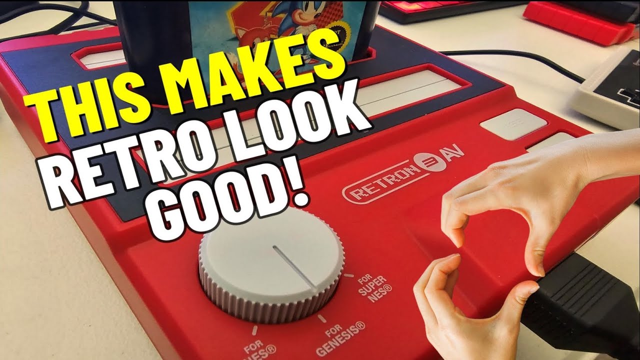 RetroN 3 AV  Plays NES SNES and Genesis 