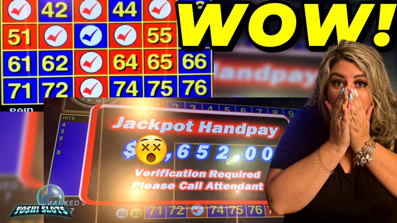 🚨 HITTING 7 OUT OF 8!!!🚨 KENO HANDPAY BABY!!! | On Original Keno #kenonation