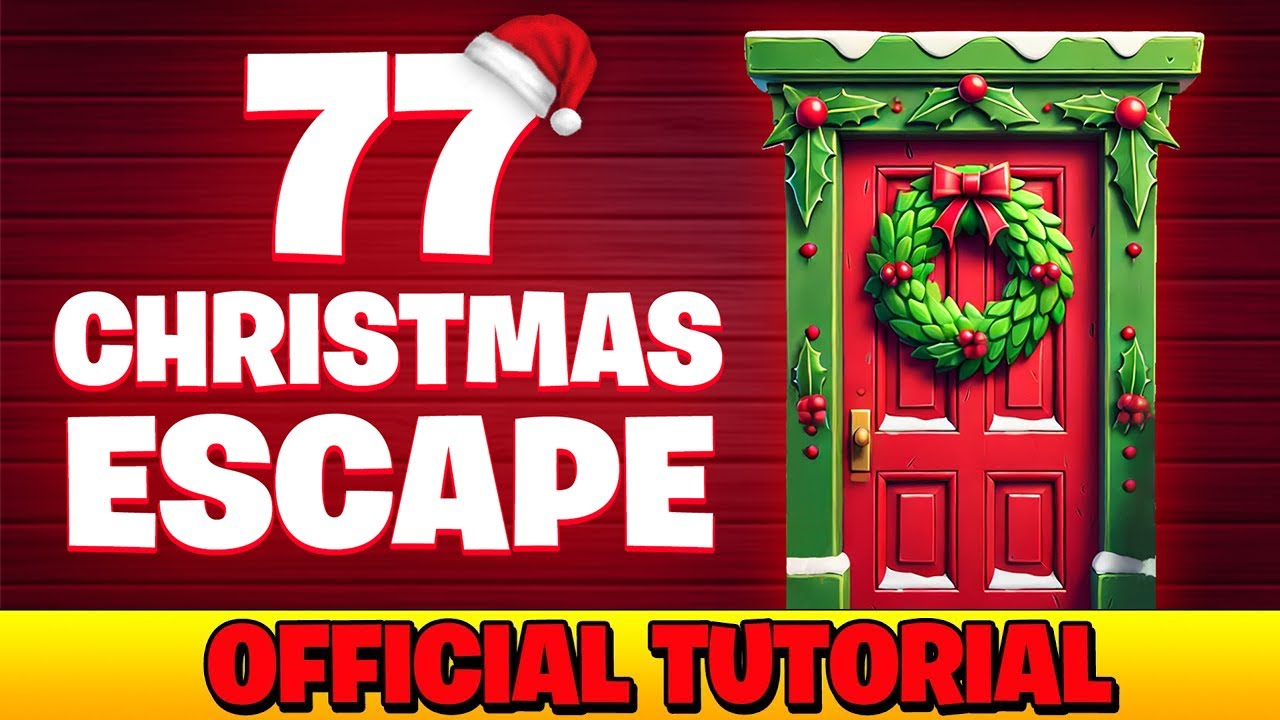 Official Tutorial: 77 CHRISTMAS ESCAPE ROOM 🎄 - Epic Play Studio