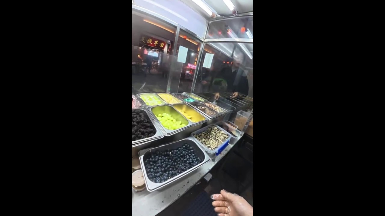 🔥LIVE yummy Fruit Cheese Mochi #satisfyingvideo #streetfood #yummy
