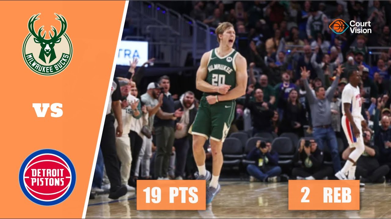 AJ Green - 19 Points, 5 Three-Pointers, 2 Rebounds vs Pistons - 2025-26 Regular Season