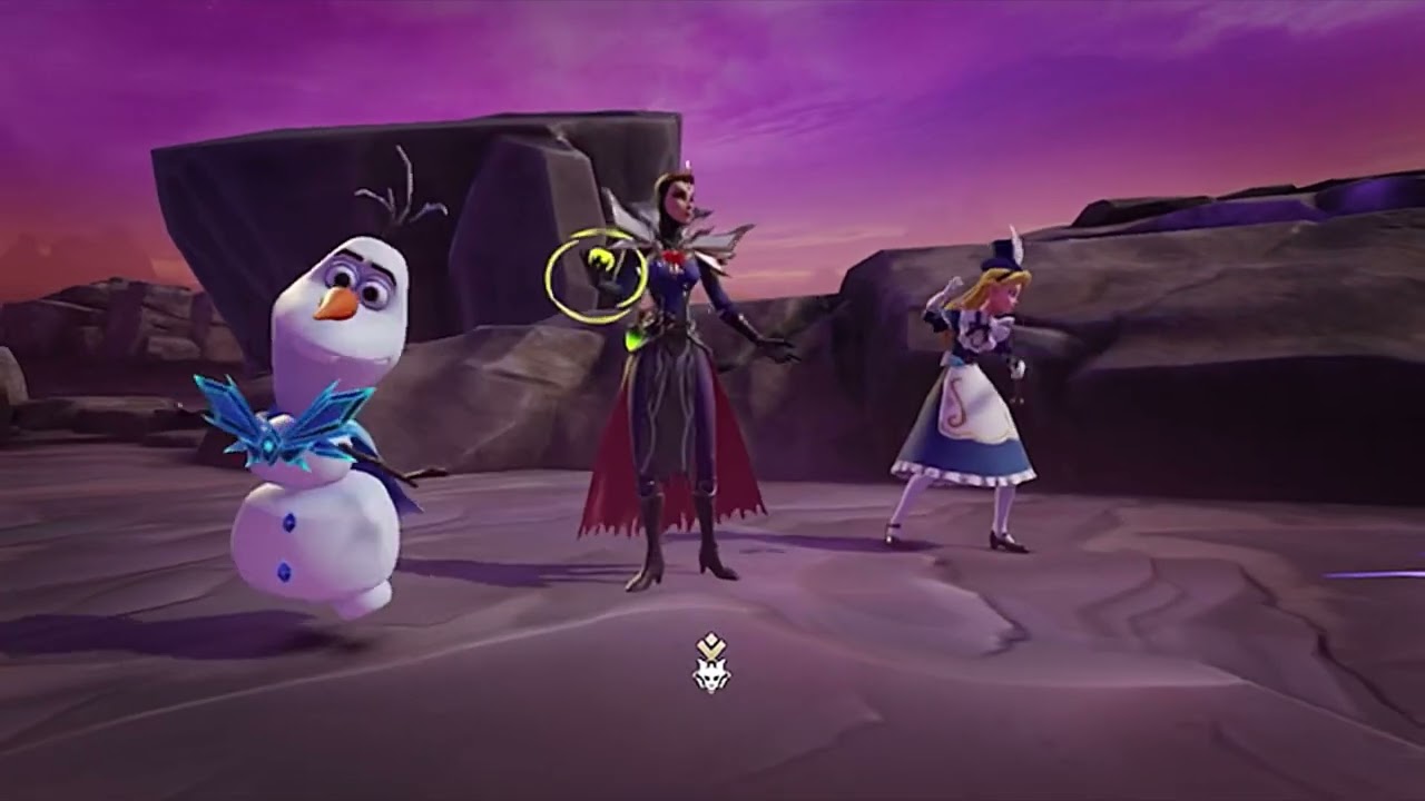 Disney Mirrorverse: Evil Witch (Snowwhite), Olaf (Frozen) Alice (Alice in Wonderland)