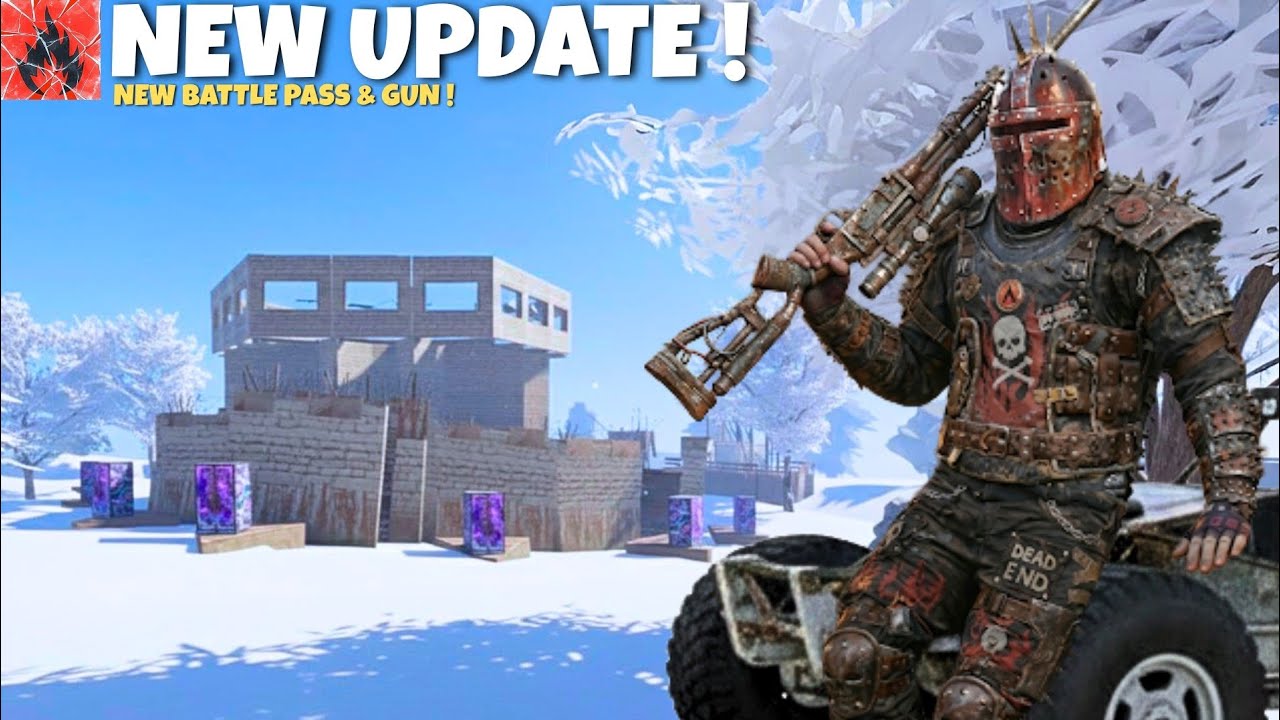 NEW UPDATE! BATTLE PASS & NEW GUN DMX | Oxide: Survival Island #oxide #оксайд #oxidesurvivalisland