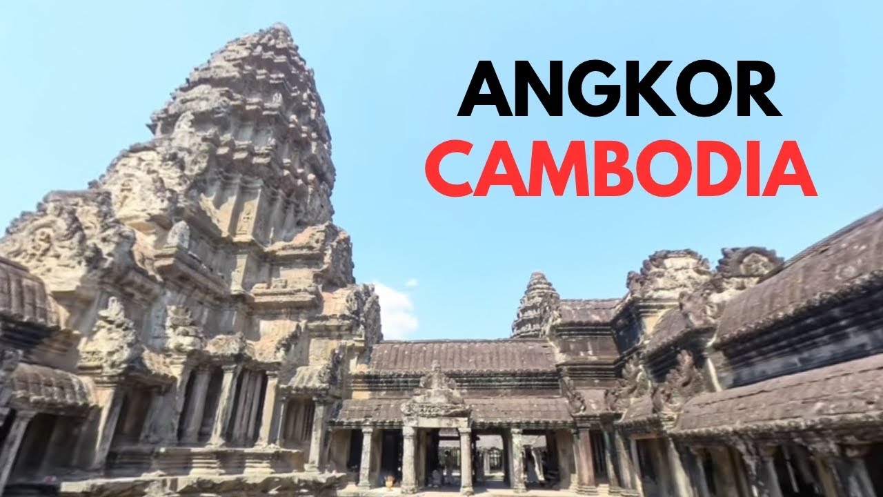 Cambodia 360° –  Angkor Wat Temple Walkthrough in 3D | 4K HD 2026