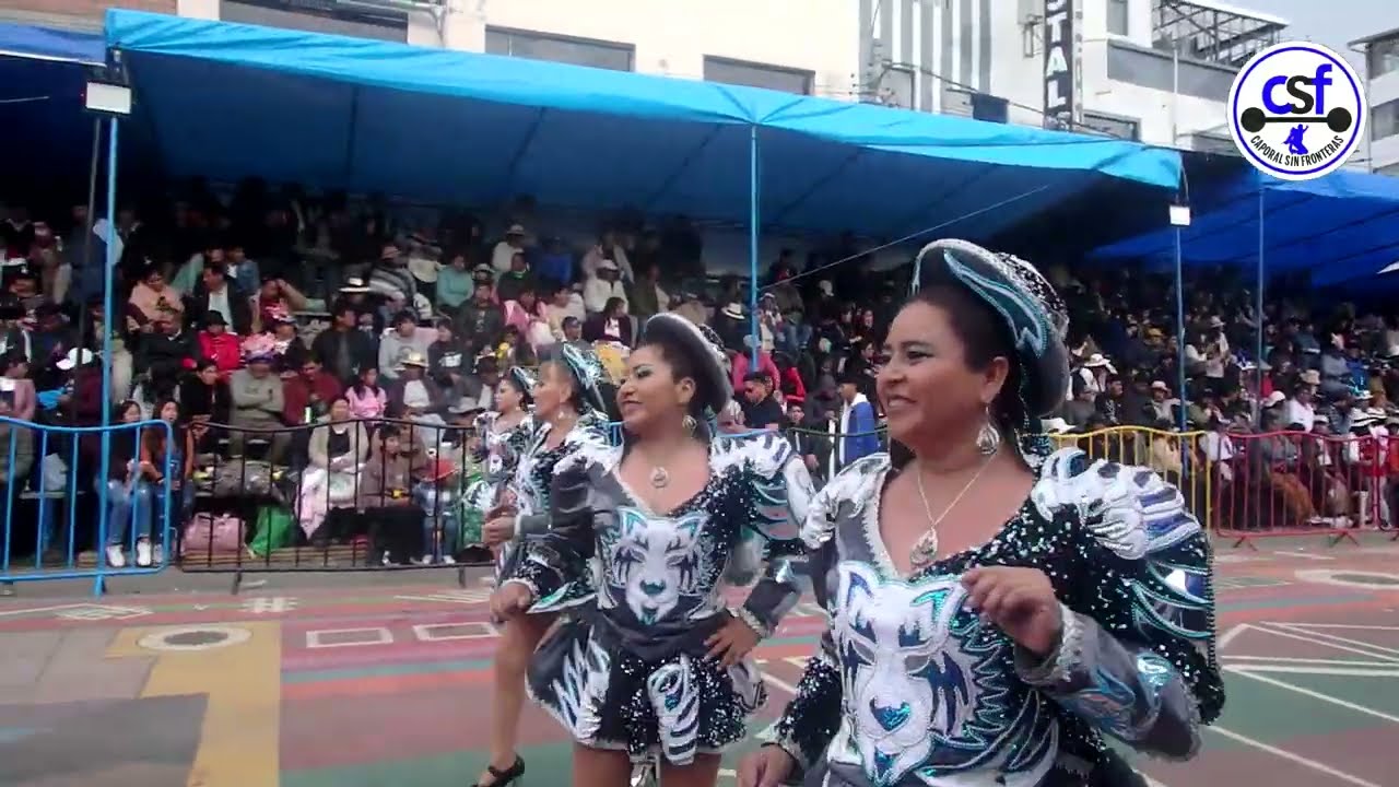✨ Caporales Vientos del Sur en la Parada Folklórica 2025 | Festividad Mamita Candelaria 🎉💃