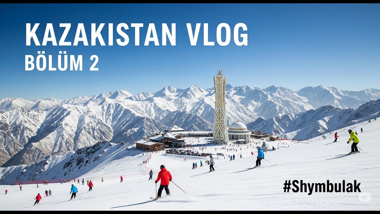 ❄️ KAZAKİSTAN VLOG  |  2. B&Ouml;L&Uuml;M  &ndash;  #Shymbulak Macerası ❄️