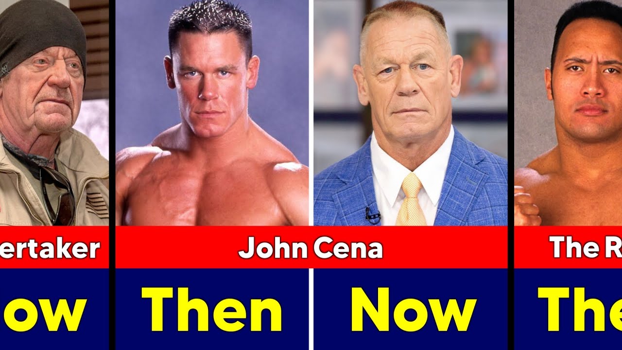 WWE Superstars Then vs Now – Shocking Transformations