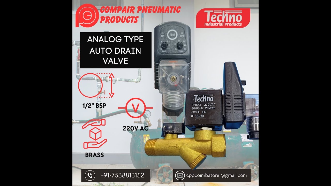 Why You Need This Auto Drain Valve in Your Workshop