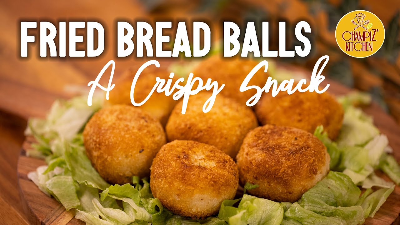 FRIED BREAD BALLS | ලෙහෙසියෙන් පාන් බෝල හදමු | Chicken and Potato Balls | Champiz Kitchen