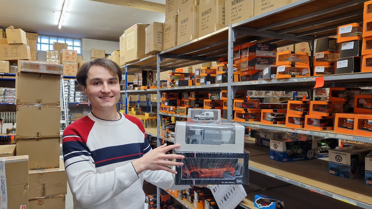 VOTRE VOITURE MINIATURE VIENT D'ICI - MOMACO l'entreprise aux milliers de modèles réduits !