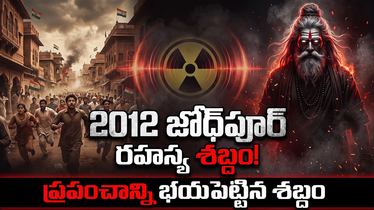 జోధ్&zwnj;పూర్&zwnj;ను వణికించిన ఆ భయంకర శబ్దం ఏంటి? | Jodhpur 2012 Mystery Sound