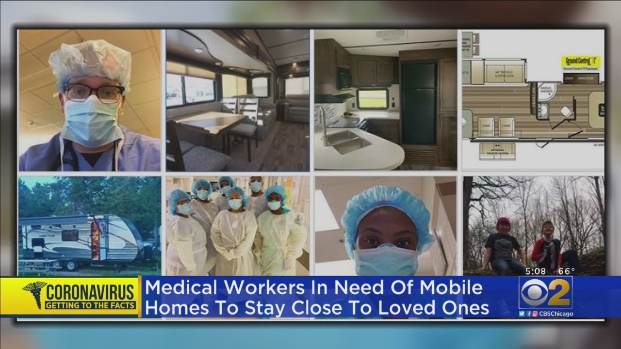 Medical Workers In Need Of Mobile Homes To Stay Near Loved Ones