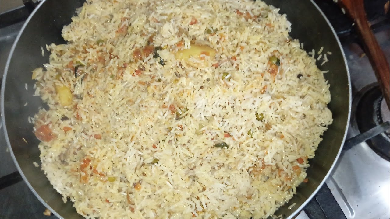 Yummy Vegetable Rice|Let's make this vegetable rice in just 10 minutes by  