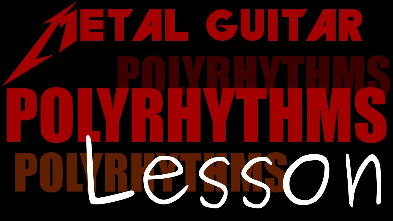 Metal Guitar Polyrhythms Lesson