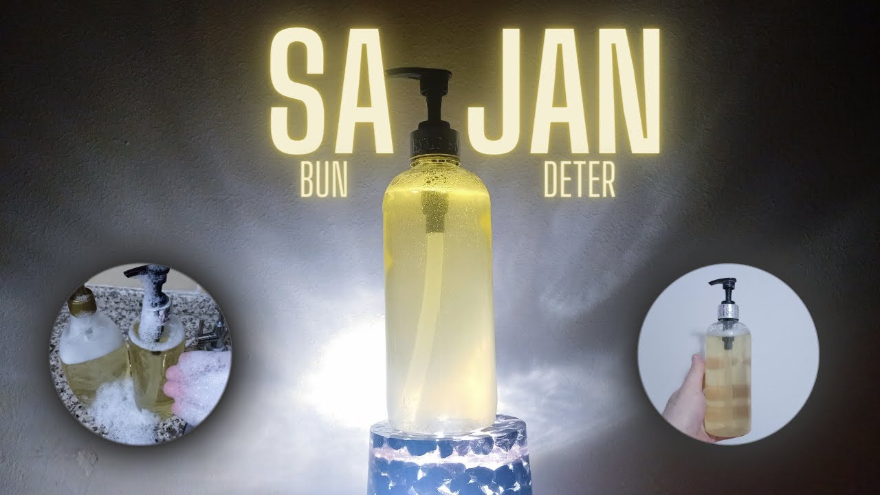 DETERAN GİBİ KÖPÜREN SIVI SABUN HIZLICA NASIL YAPILIR? Liquid Soap Making With Fatty Acids.