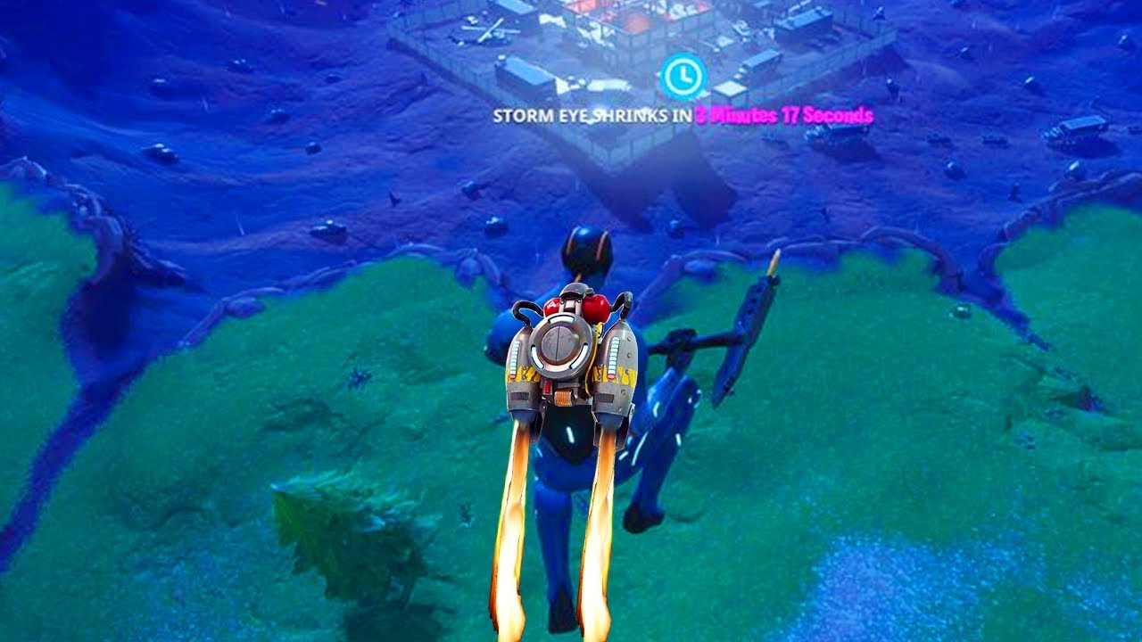 Игровой процесс Fortnite Jetpack...