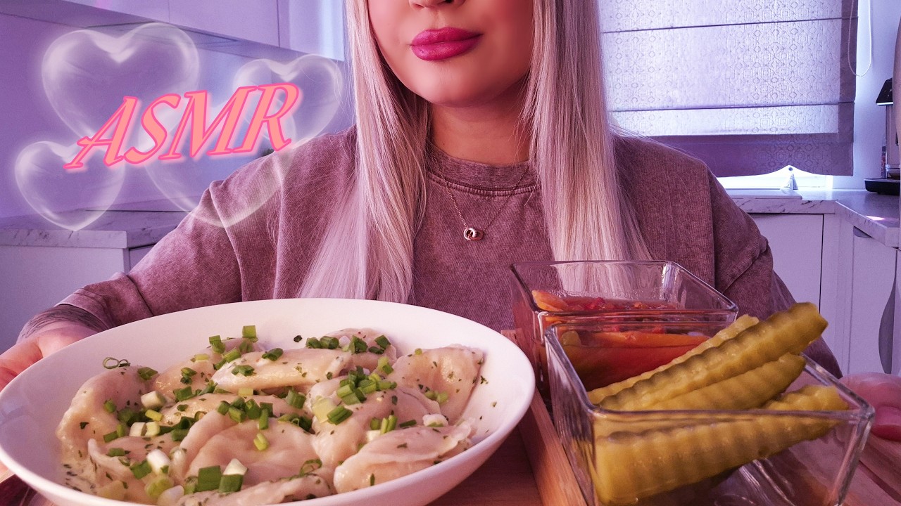 ASMR Dumplings With Potatoes ♡ АСМР Вареники с Картошкой 🥟🥟🥟