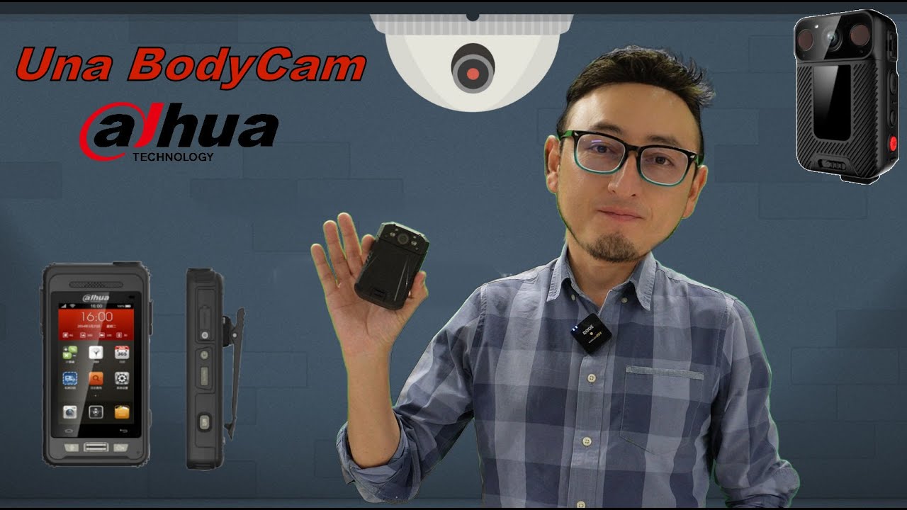 Así se ve la bodycam Dahua MPT - La mejor cámara corporal