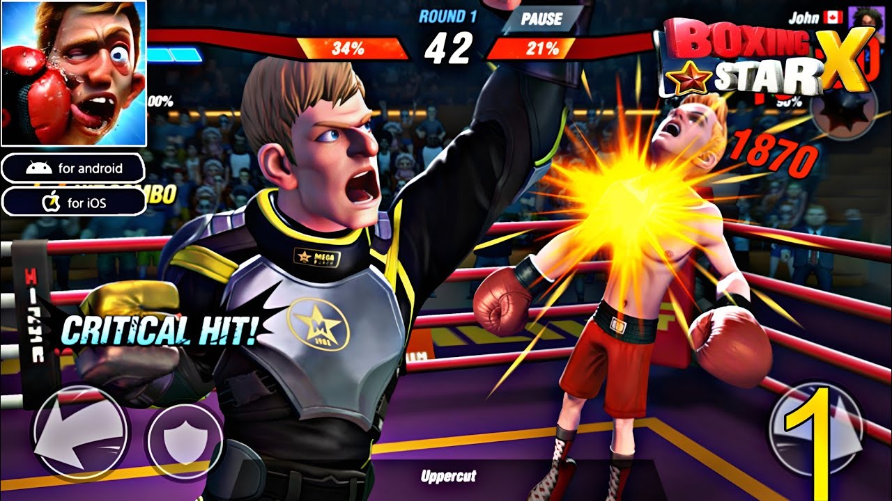 Boxing Star Gameplay Walkthrough  (Part 1) | iOS / Android