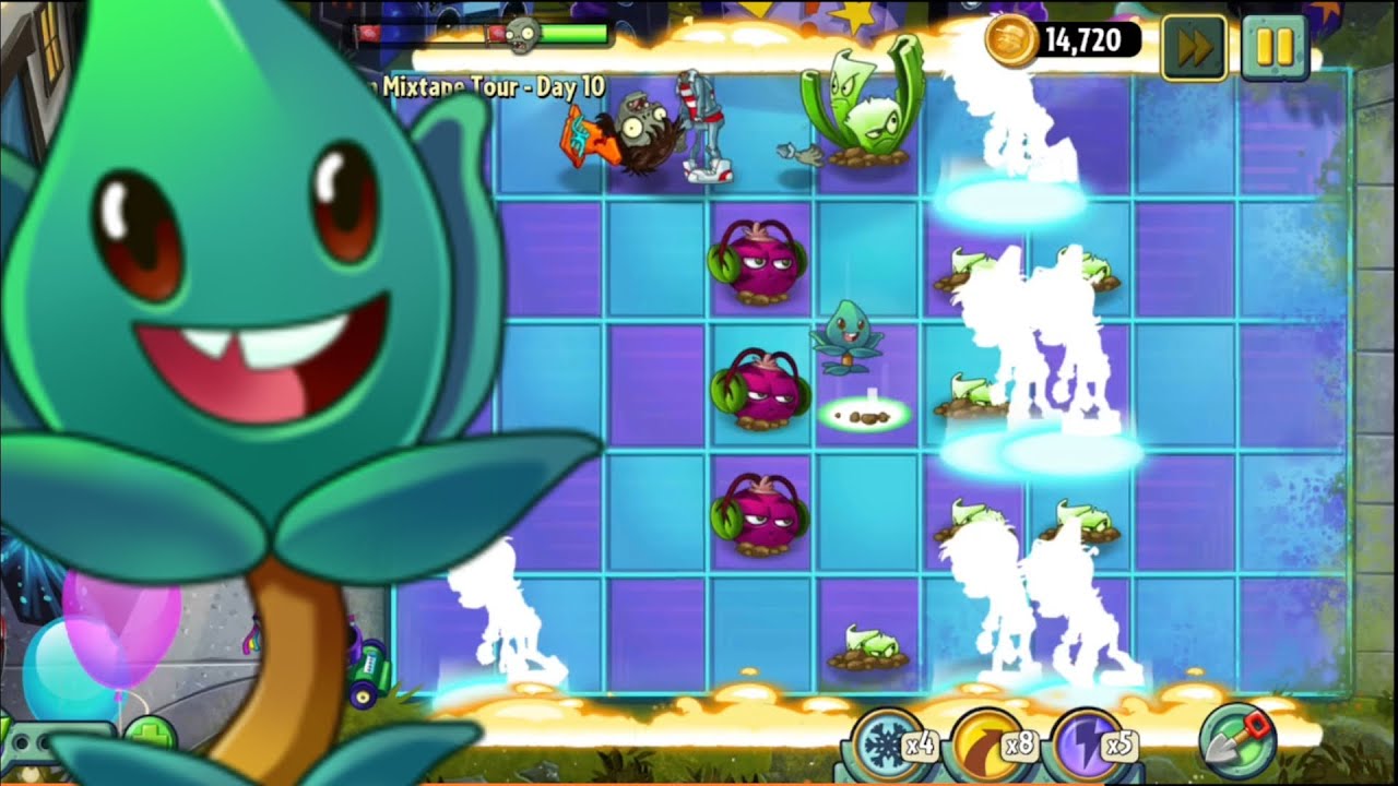 Plants VS Zombies 2 Reflourished - Part 24 - Starting Neon Mixtape Tour