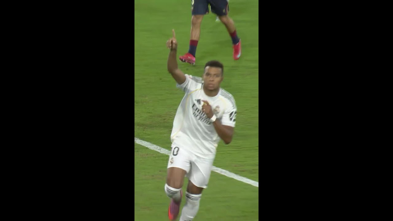 💫 how did you score the first goal of the night, Kylian Mbapp&eacute;?