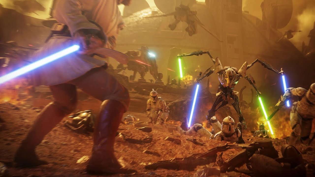 Epic Battle on Geonosis – STAR WARS Battlefront II | Separatist Assault in 4K